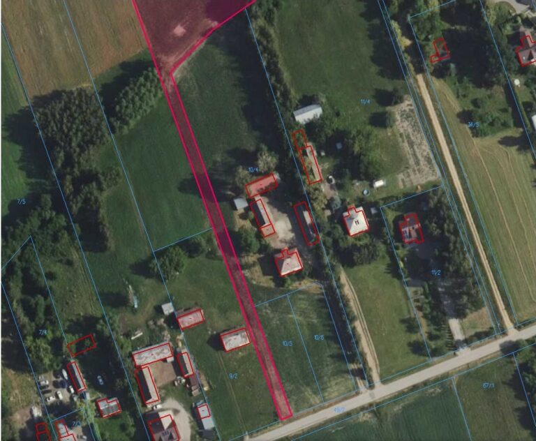 Licytacja nieruchomości: nieruchomość gruntowa zabudowana działki / siedlisko : 10/4, 10/5, 10/6 Łubienica Superunki, Pokrzywnica o pow. 0,9056 ha